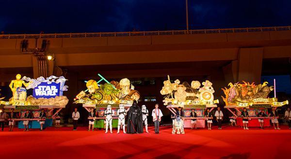 ダース・ベイダー＆最新悪役カイロ・レンも出現！『スター・ウォーズ』ねぶた