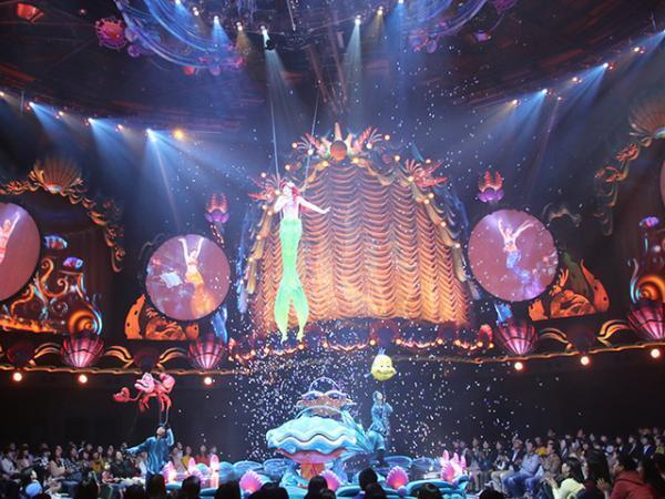 【ディズニー】真夏はアリエルの新ミュージカルショー満喫！