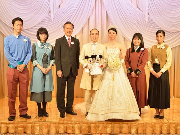 【ディズニー】ミラコスタで1万組目の新郎新婦誕生！ スイートルームのプレゼントも
