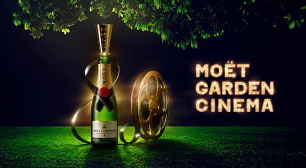シャンパンを片手に『華麗なるギャツビー』の世界へ…「MOET GARDEN CINEMA」