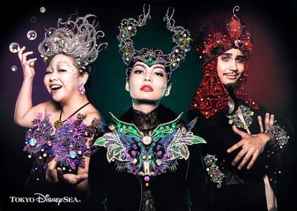 【ディズニー】清川あさみ、秋元梢らを“ディズニーヴィランズ”風に大変身！