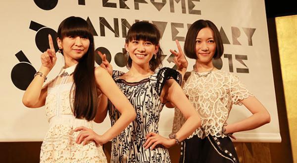 Perfume、結成15周年＆メジャーデビュー10周年「本当に幸せ」と涙