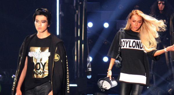 【第21回東京ガールズコレクションA/W】真剣佑＆GENKING、ストリートスタイルで堂々のウォーキング