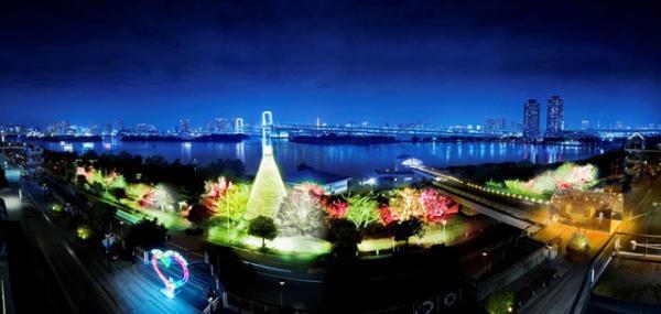 『リトルプリンス』約22万球のイルミネーションでお台場に登場