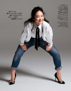 黒木華「ハーパーズ バザー」に登場！ミランダ・カーはハロウィンコラボ