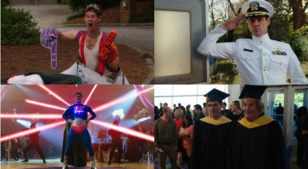 ジム・キャリーがハロウィーンを先取り!? 『帰ってきたMr.ダマー』コスプレ写真解禁