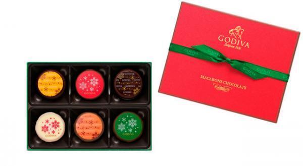 【3時のおやつ】ゴディバのクリスマス限定コレクション登場！ マカロンショコラのアソートも