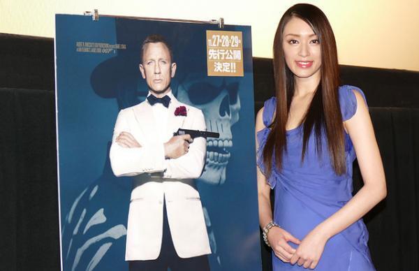 栗山千明、ボンドガールに意欲！　オファーがあれば「光栄、頑張りたい」