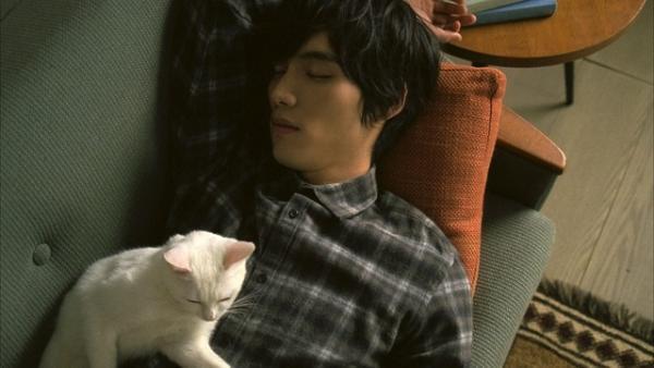 福士蒼汰、窓際で猫とお昼寝…“素”のような新CM解禁！