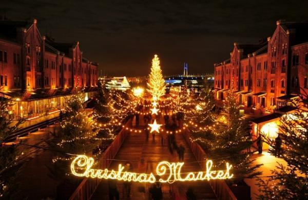 横浜赤レンガ倉庫で本場ドイツのクリスマスマーケットを再現