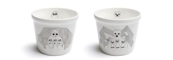 スープストックトーキョー、KIGI 渡邉良重がイラストを手掛ける限定イヤーカップ登場