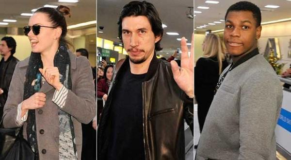 『スター・ウォーズ』新キャスト来日にファン300人が大熱狂！