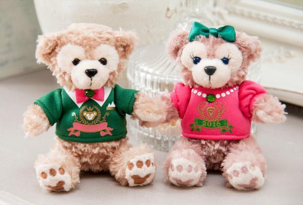 【ディズニー】ダッフィーと一緒に2016年をお祝い 「コレクションドールセット」登場