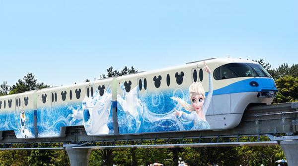 【ディズニー】『アナ雪』のモノレール、パワーアップしてカムバック！