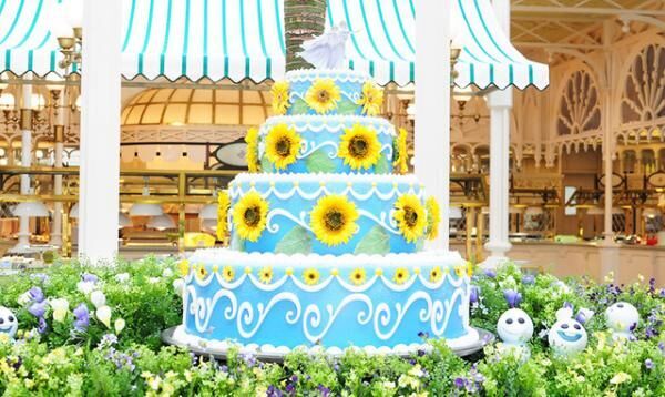 ディズニー アナの誕生日をお祝い アナ雪 短編モチーフのメニュー デコ クリスタルパレス レストラン 16 年1月23日 ウーマンエキサイト 1 2