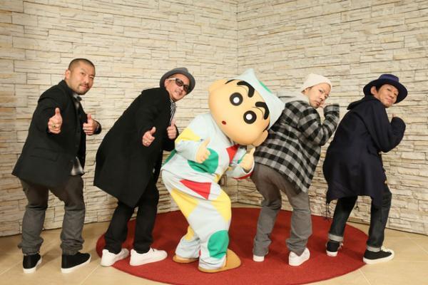 ケツメイシ、『映画クレヨンしんちゃん』主題歌に！しんちゃんとの“おケツタッグ”に歓喜