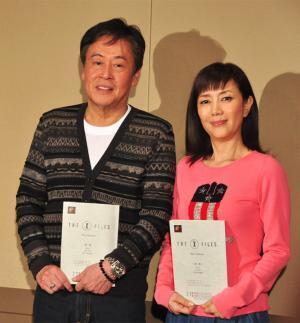 戸田恵子、風間杜夫は13年前の「X-ファイル」収録時と変わらず「超常現象です！」