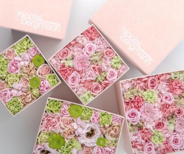 「ニコライ バーグマン フラワーズ ＆ デザイン」、母の日限定フラワーボックスアレンジメントが登場！