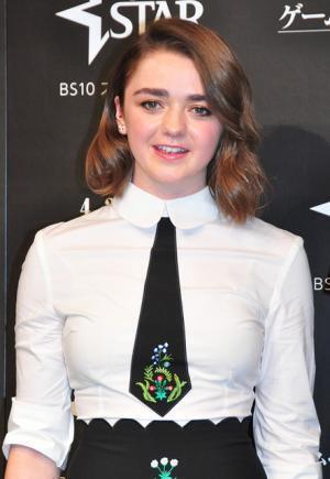 「ゲーム・オブ・スローンズ」アリア役のメイジー・ウィリアムズが初来日で「夢かなった」