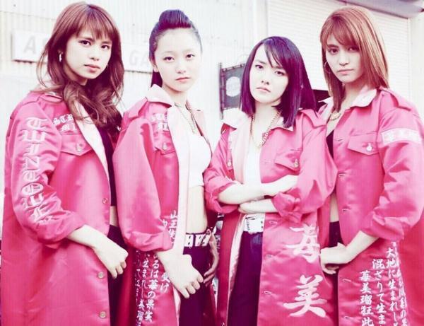 小島藤子＆E-girls、ポップでキュートに強面披露!? 20週連続企画第8弾『HiGH＆LOW』