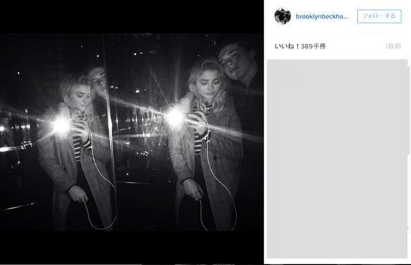 ブルックリン・ベッカム、クロエ・グレース・モレッツとの親密ツーショットを公開