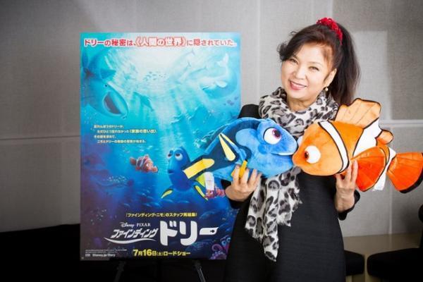 八代亜紀、日本版 『ファインディング・ドリー』エンドソング＆声優に挑戦！
