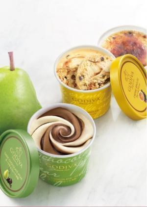 【3時のおやつ】「ゴディバ」カップアイスに 「ダークチョコレート 洋梨」＆「クレームブリュレ」が仲間入り！