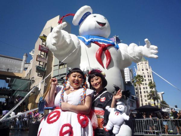 渡辺直美＆友近 『ゴーストバスターズ』LAプレミアで絶賛「君たち最高にクール！」