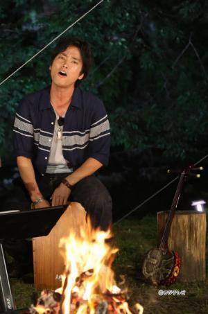 木村拓哉、桐谷健太と「海の声」を熱唱！ 濱田岳と山中湖へ！ 「スマスマ」特別編