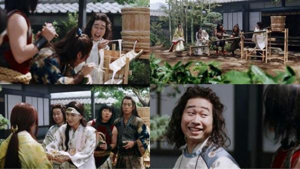 有村 “かぐや”の「今日は何の日？」攻撃に松田“桃ちゃん”タジタジ…流しそうめんの1日