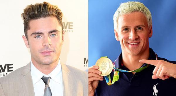 Z・エフロン、新作の役柄が話題の水泳選手ライアン・ロクテ似？