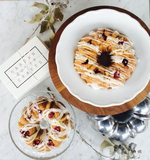 【3時のおやつ】「GARDEN HOUSE CRAFTS［S］」、アメリカの定番ケーキ“バントケーキ”を期間限定発売！