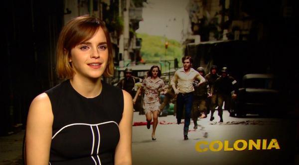 【特別映像】エマ・ワトソン、「私を戦いモードにした」…『コロニア』