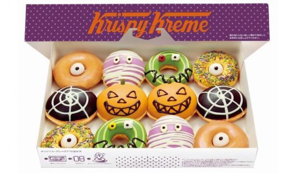 【3時のおやつ】「クリスピー・クリーム・ドーナツ」、ハロウィン限定のモンスタードーナツが登場！