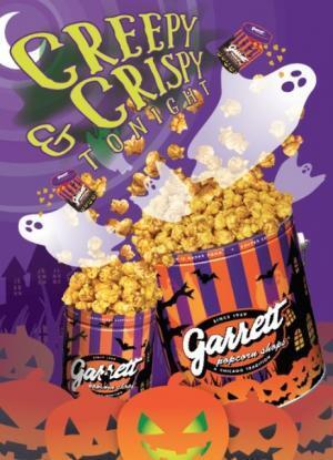 【3時のおやつ】「ギャレット ポップコーン」、ハロウィン限定デザイン缶と新フレーバーが登場！