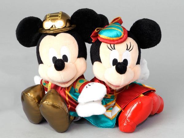 【ディズニー】シーの人気キャラクターダイニングのミキミニがぬいぐるみに！