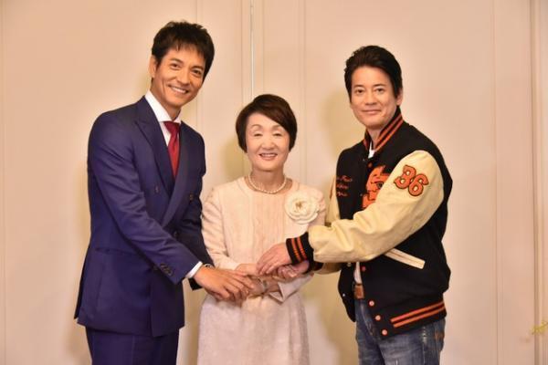 唐沢寿明＆沢村一樹が“横浜”市長を表敬訪問！ お互いの新ドラマにも期待