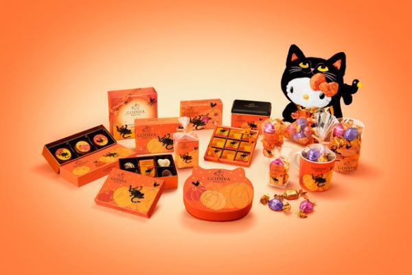 黒ネコに扮したハローキティも登場！ ゴディバの2016年ハロウィン限定コレクション発売
