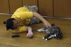 相撲部屋で暮らす話題の猫に密着！「相撲部屋の幸せな猫たち」写真集発売