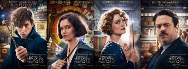 エディ・レッドメインら『ファンタビ』キャラポスターが解禁！“死の秘宝”のマークも!?