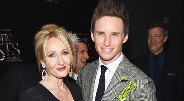 E・レッドメイン、『ファンタビ』著者・J.K.ローリングとの初対面をふり返る