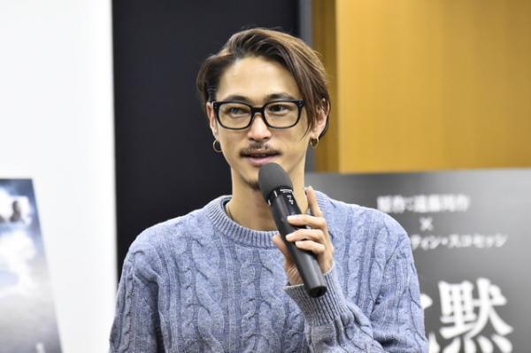 窪塚洋介、『沈黙』に自信！「素晴らしくて、正直辞めてもいいかなという気持ち」