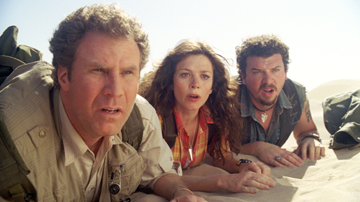 ウィル・フェレル臭満載！　一家で鑑賞はススめない？『マーシャル博士の恐竜ランド』