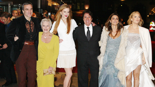 ペネロペ、N・キッドマン、ケイト･ハドソンら『NINE』プレミアに大集合！