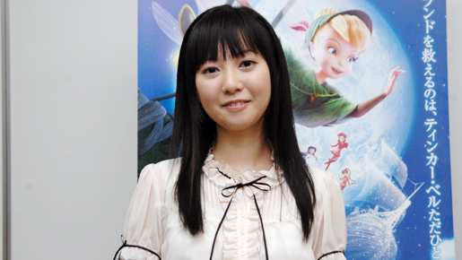 17,358人の中からティンカー・ベル役を射止めた深町彩里からメッセージが到着！