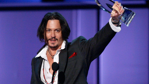 ピープルズ・チョイス賞がジョニー・デップに、ゼロ年代のお気に入り俳優のお墨付き