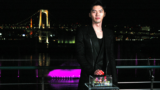 韓流スター、ヒョンビン来日！　「キム・サムスン」のキスシーンの音に思わず苦笑？