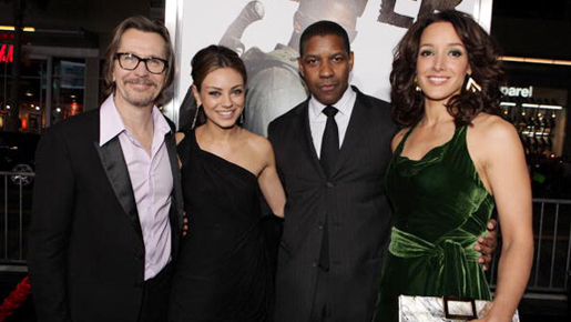 デンゼル＆G・オールドマン新作プレミアに揃い踏み！　16分連続アクションに自信