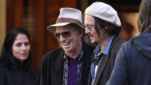 ジョニー・デップがキース・リチャーズのドキュメンタリー映画『HAPPY』を監督