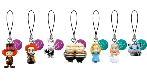完売必至！　『アリス』全7種類のキャラクターストラップ付き鑑賞券いよいよ発売